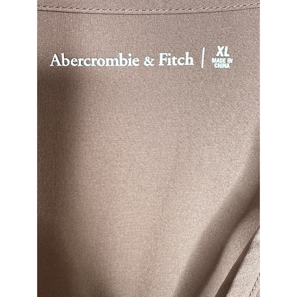 Abercrombie & Fitch Travelers Jogger Tan Sleeveless Jumpsuit  XL X-Large Jumper - Picture 7 of 9
